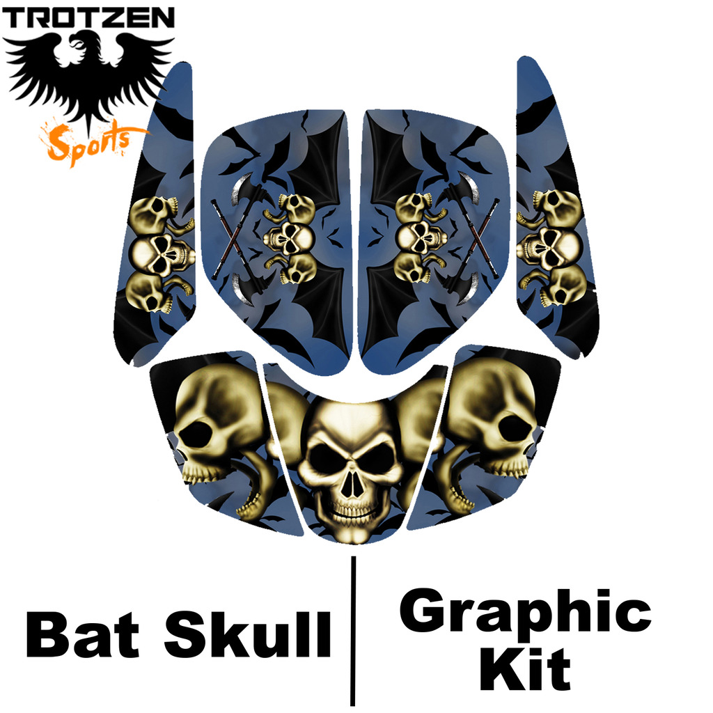 Kawasaki Brute Force 750 Batskull Graphic Kits