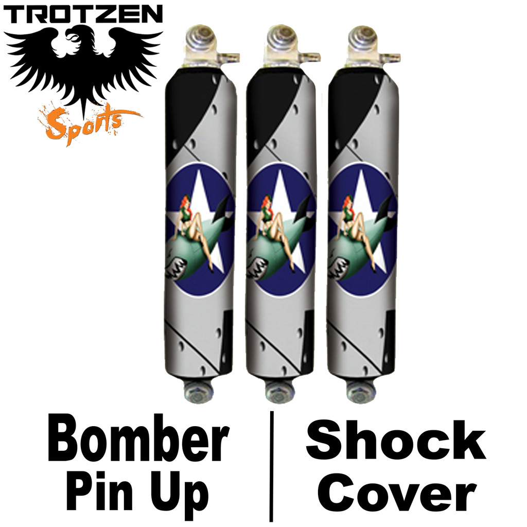 Honda 400EX Bomber Pin Up Shock Covers