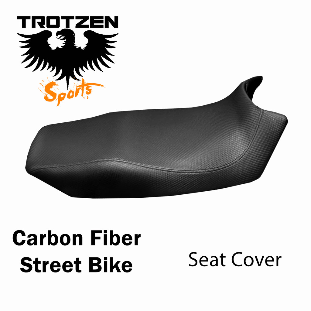 Suzuki PE175 81-87  PE 175 Carbon Fiber Seat Cover