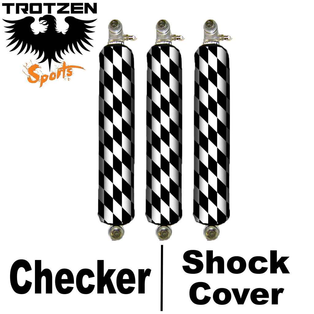 Honda ATC 250R Checker Shock Covers