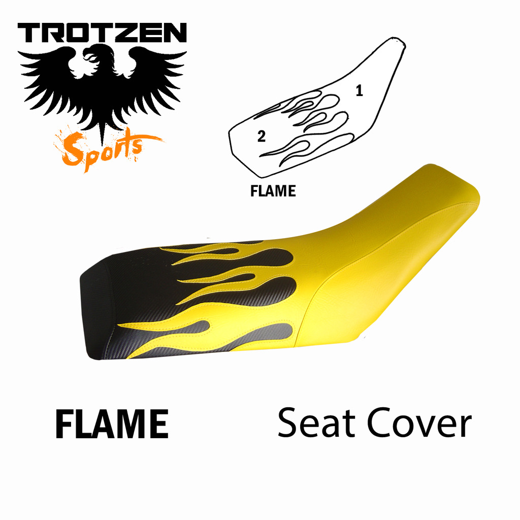 Outlander 400 Flame Seat Cover