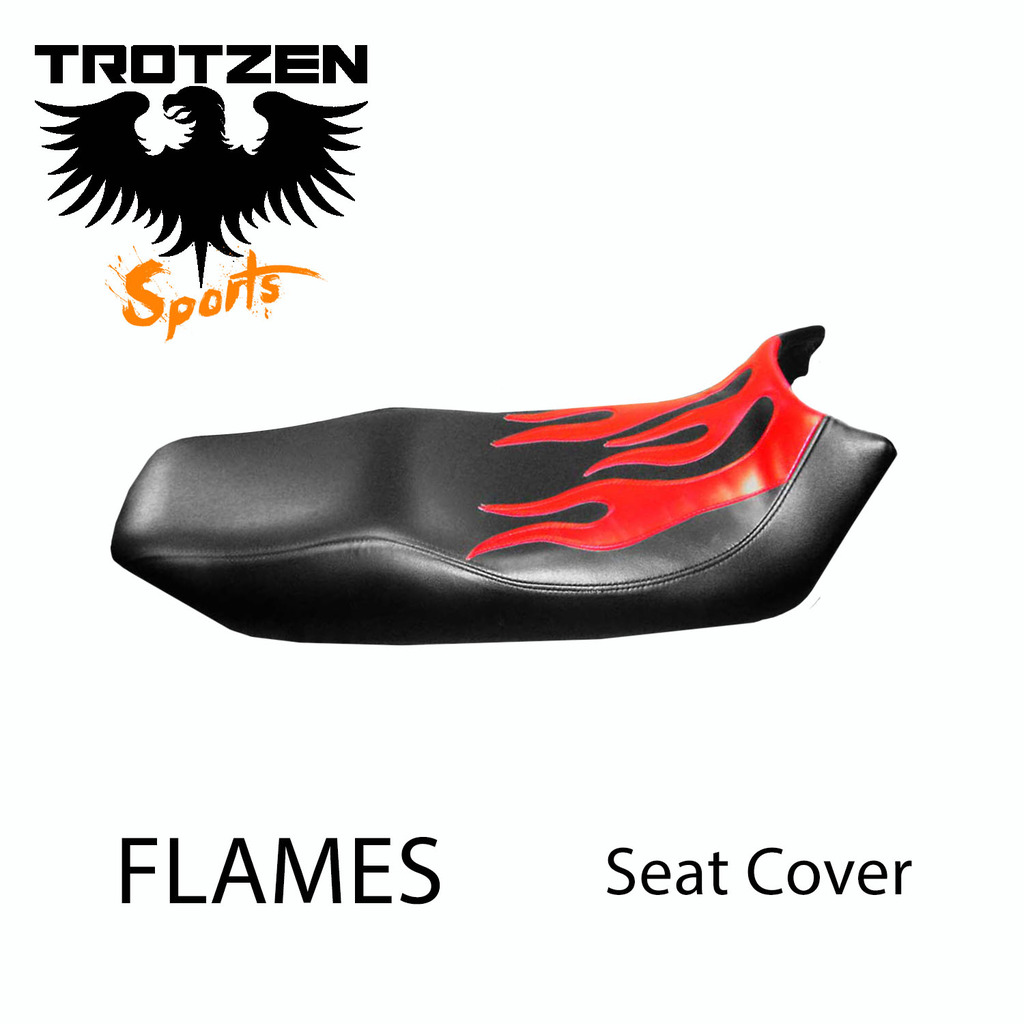 Yamaha R6 Driver 2005 R 6 Flames Seat Cover