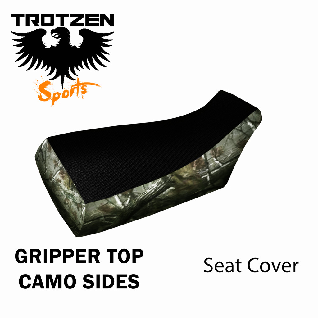 Kawasaki KLT 110 85 Gripper Top Camo Sides Seat Cover