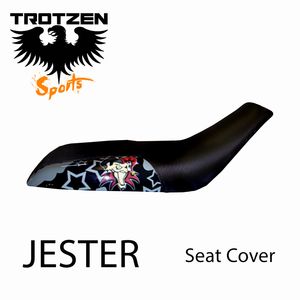Polaris DS650 Black Jester Seat Cover