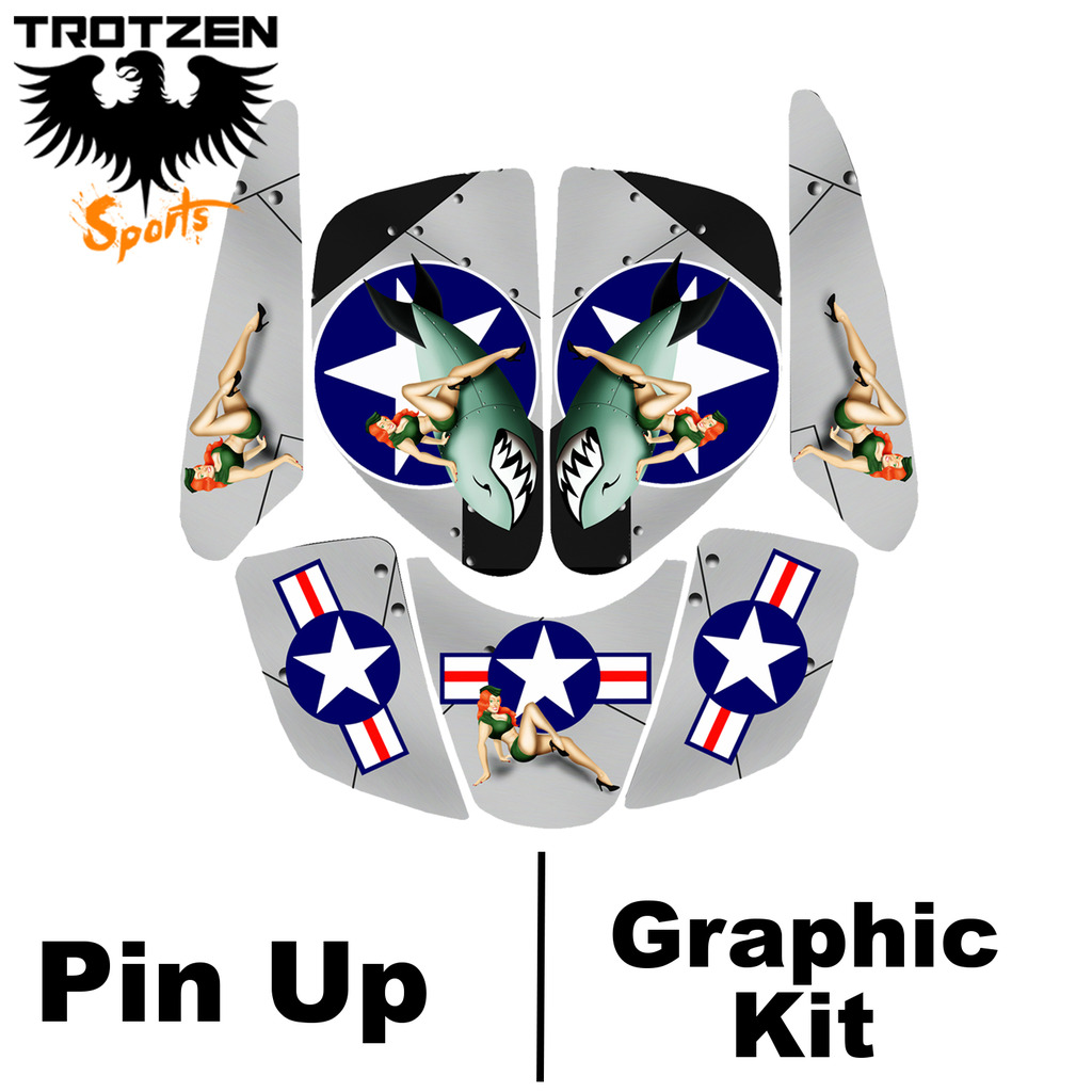 Yamaha Banshee Pin Up Graphic Kits
