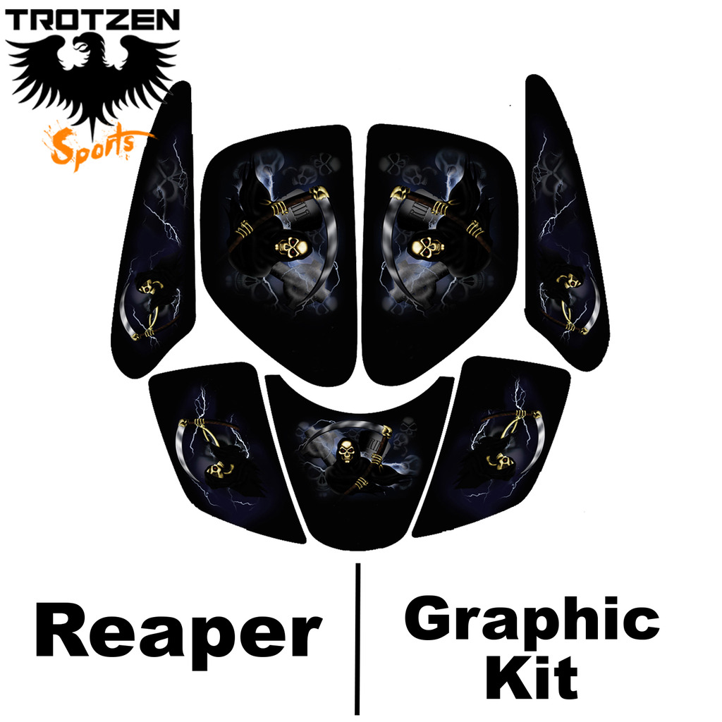Yamaha Raptor 350 Reaper Graphic Kits