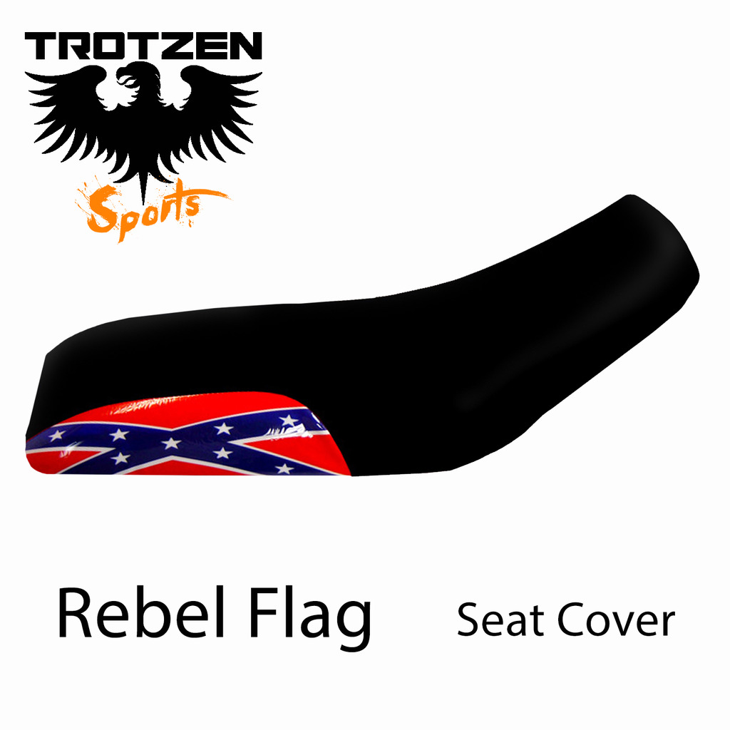 Honda TRX 450R Rebel Flag Seat Cover